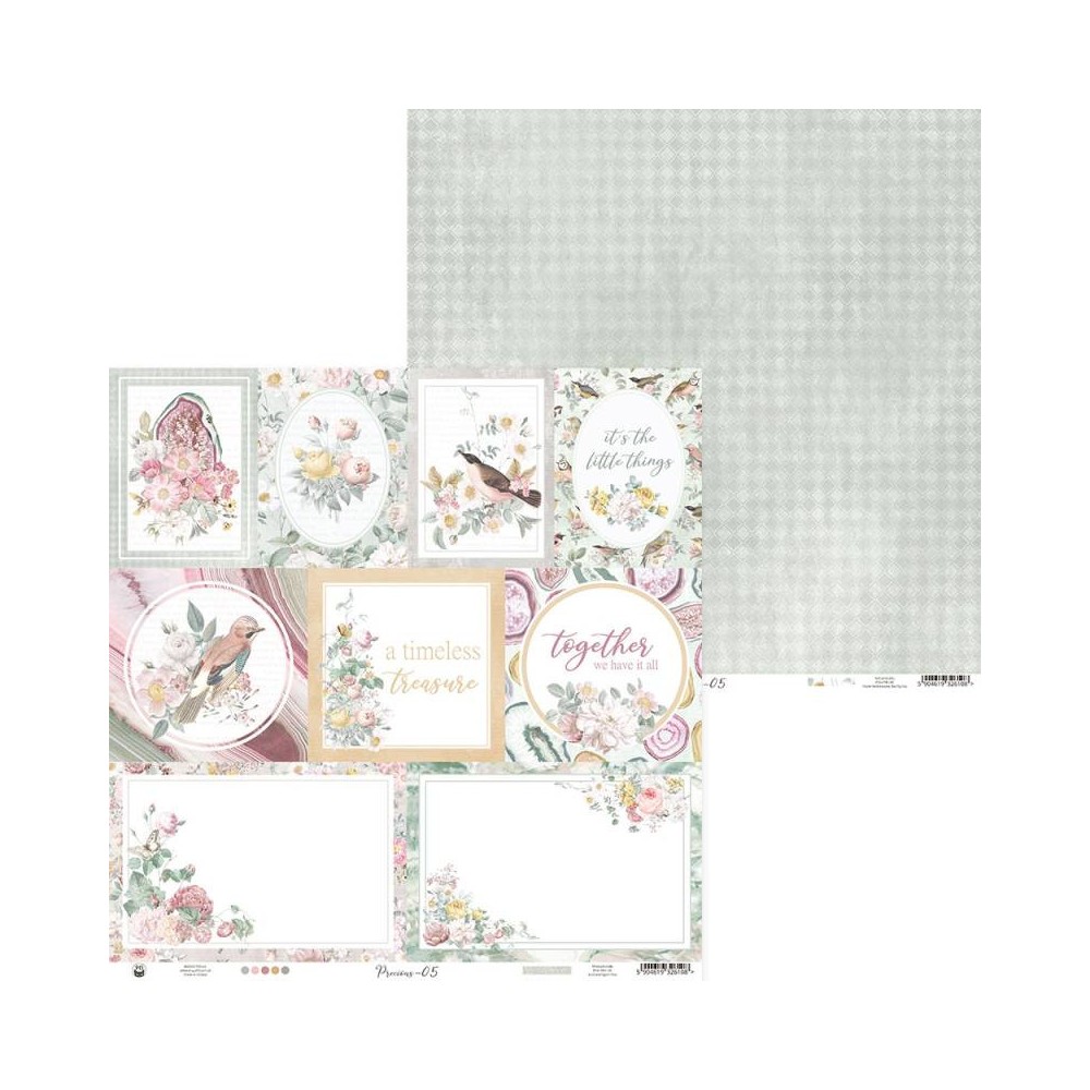 Zestaw papierów do scrapbookingu 30,5 x 30,5 cm - Piątek Trzynastego - Precious