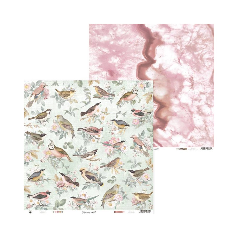 Zestaw papierów do scrapbookingu 30,5 x 30,5 cm - Piątek Trzynastego - Precious