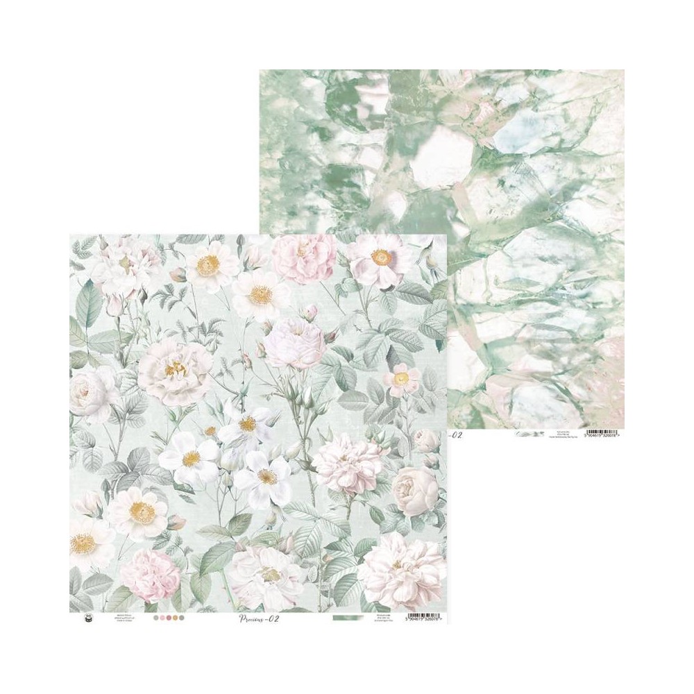 Zestaw papierów do scrapbookingu 30,5 x 30,5 cm - Piątek Trzynastego - Precious