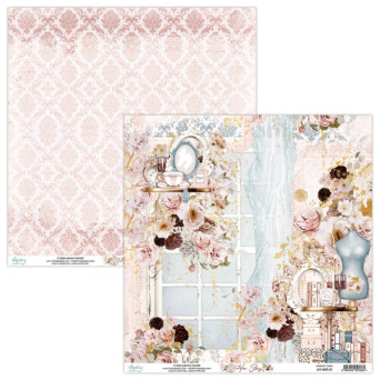Scrapbooking paper 30,5 x 30,5 cm - Mintay - Her Story 01