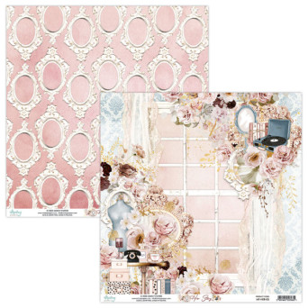 Scrapbooking paper 30,5 x 30,5 cm - Mintay - Her Story 03