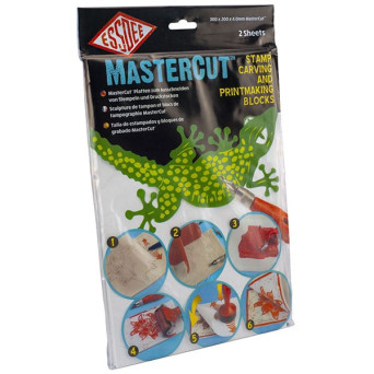 Płyty do linorytu MasterCut - Essdee - 30 cm x 20 cm x 4 mm, 2 szt.