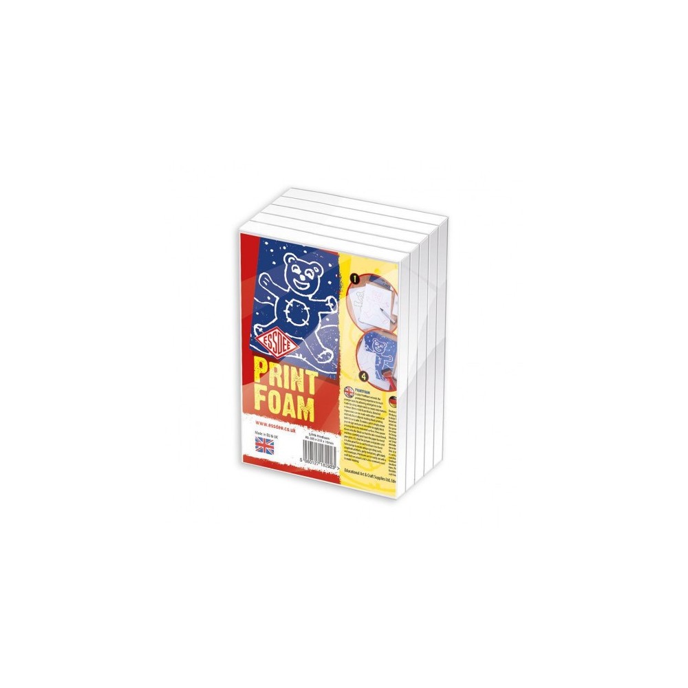 Pianka do linorytu PrintFoam - Essdee - A5, 5 szt.