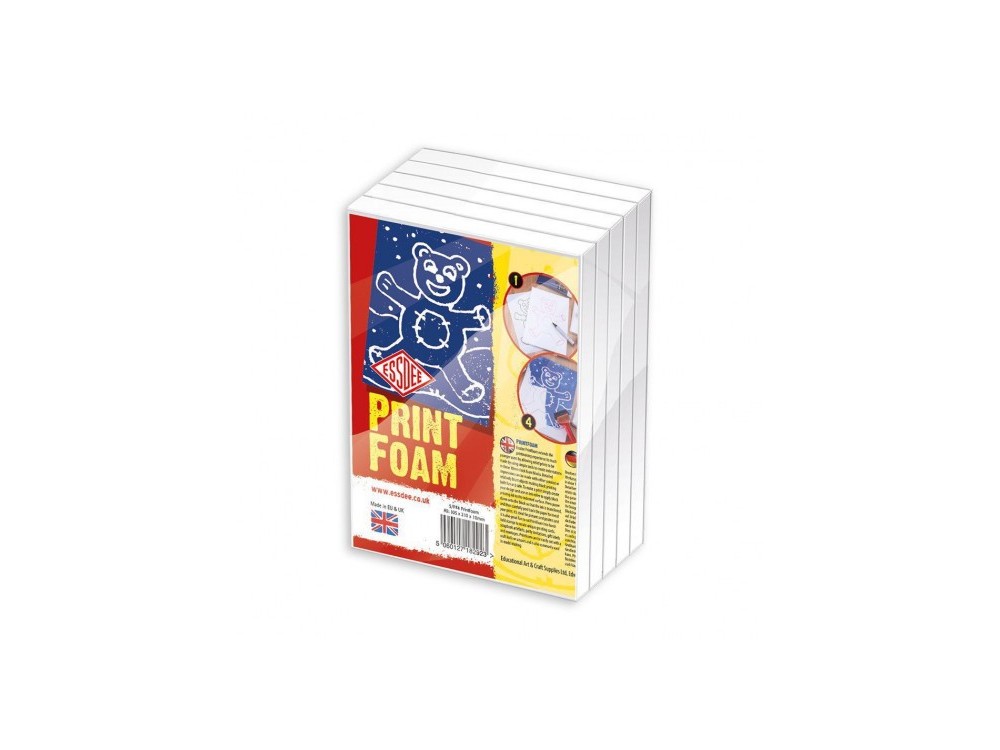 Pianka do linorytu PrintFoam - Essdee - A5, 5 szt.