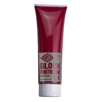 Farba, tusz do linorytu Block Printing Ink - Essdee - Crimson, 300 ml