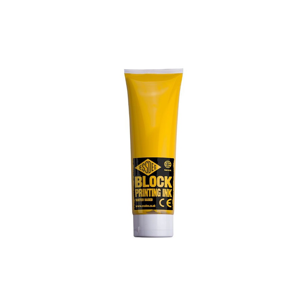 Farba, tusz do linorytu Block Printing Ink - Essdee - Brilliant Yellow, 300 ml
