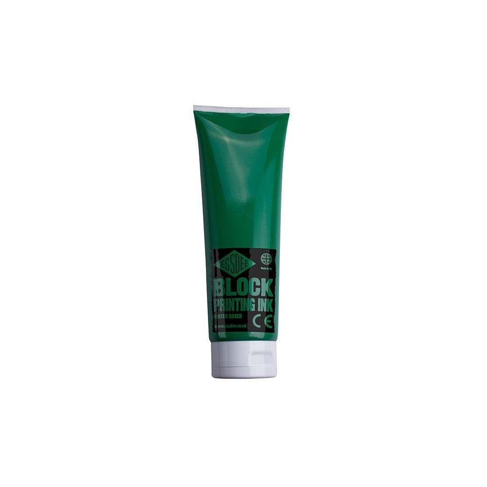 Block Printing Ink - Essdee - Brilliant Green, 300 ml