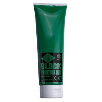 Farba, tusz do linorytu Block Printing Ink - Essdee - Brilliant Green, 300 ml