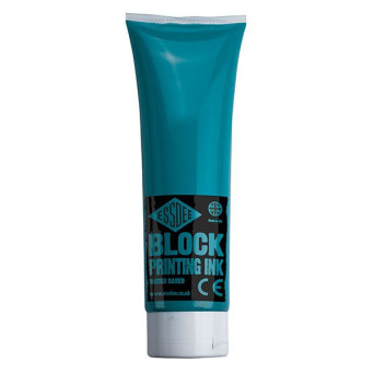 Farba, tusz do linorytu Block Printing Ink - Essdee - Turquoise, 300 ml