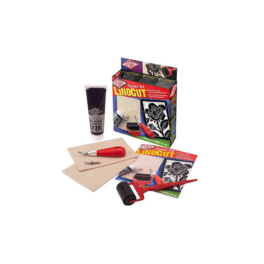 Linocut Taser Kit - Essdee - 8 pcs.
