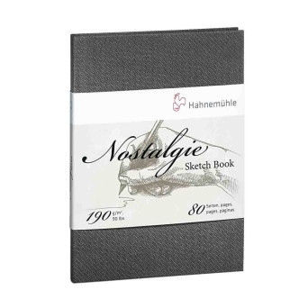 Szkicownik Nostalgie - Hahnemühle - A4, 190 g, 80 ark.