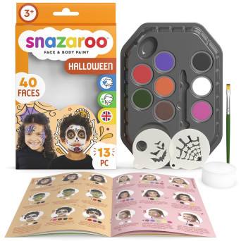 Zestaw do malowania twarzy - Snazaroo - Halloween