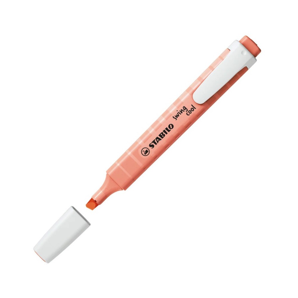 Zakreślacz Swing Cool Pastel - Stabilo - 126, brzoskwiniowy