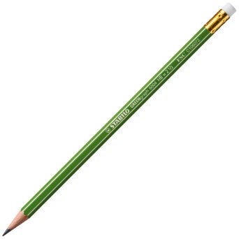 GreenGraph pencil with eraser - Stabilo - HB