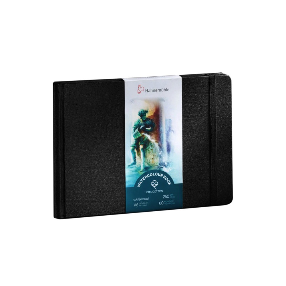 Watercolour Book - Hahnemühle - cold pressed, A6, 250 g, 60 pages