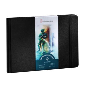 Watercolour Book - Hahnemühle - cold pressed, A6, 250 g, 60 pages