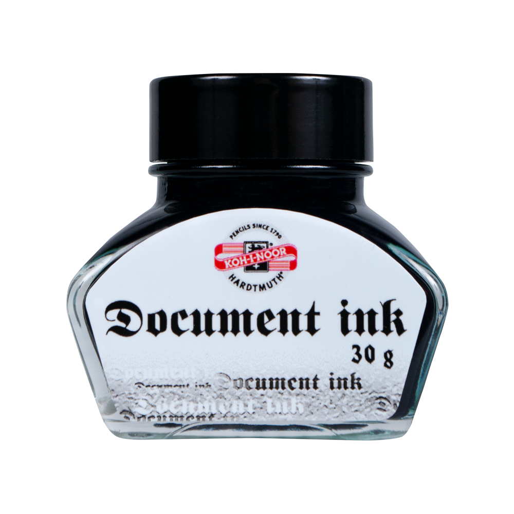 Traditional document ink - Koh-I-Noor - black, 30 g