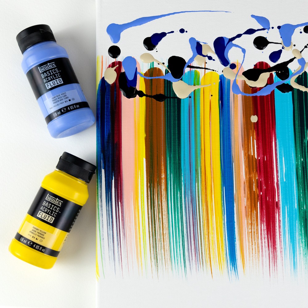 Farba akrylowa Basics Acrylic Fluid - Liquitex - 051, Gold, 118 ml