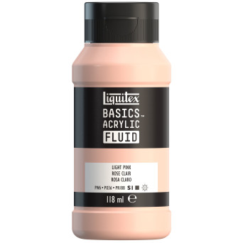 Farba akrylowa Basics Acrylic Fluid - Liquitex - 810, Light Pink, 118 ml
