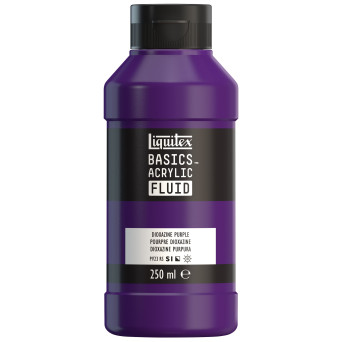 Farba akrylowa Basics Acrylic Fluid - Liquitex - 186, Dioxazine Purple, 250 ml
