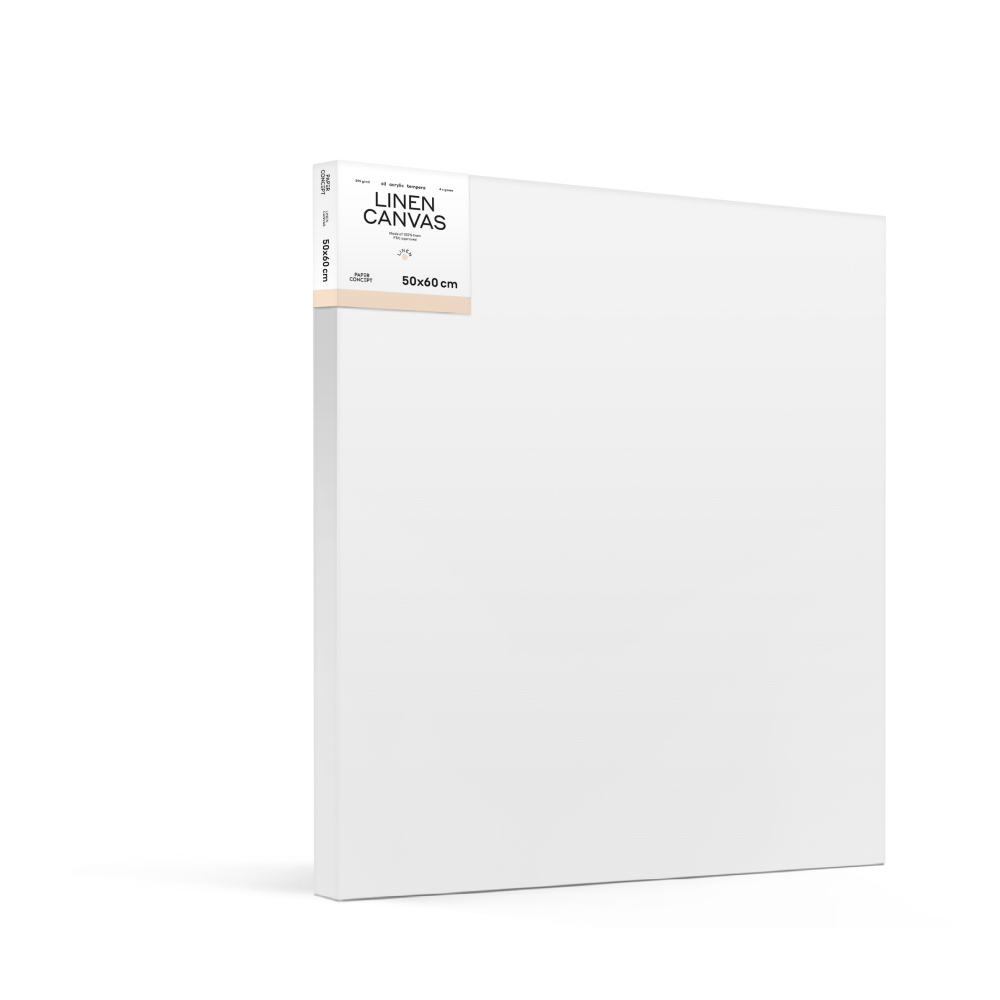 Podobrazie malarskie lniane Linen - PaperConcept - 50 x 60 cm