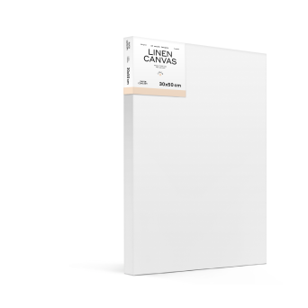 Stretched Linen canvas - PaperConcept - 30 x 50 cm