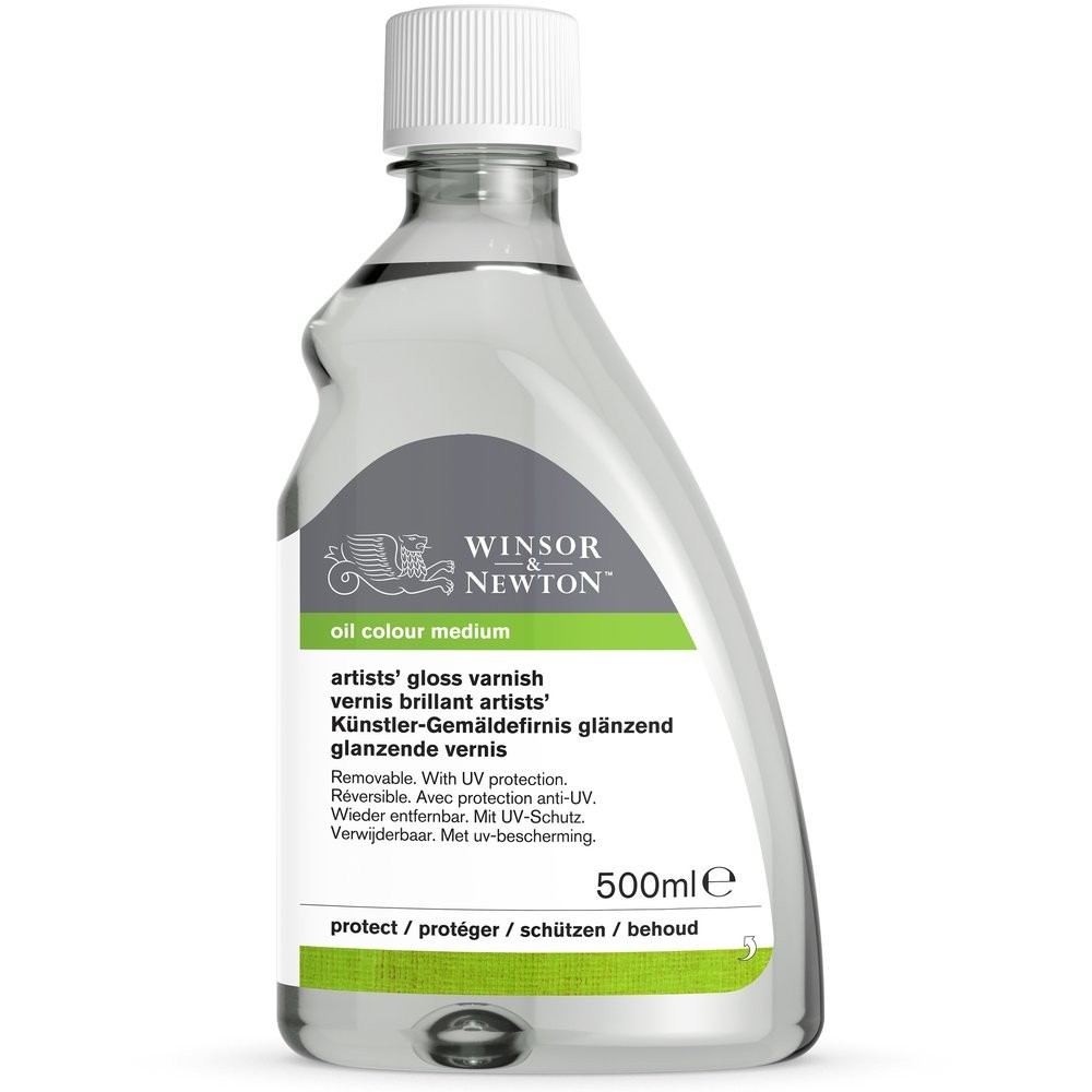 Werniks Artists' Gloss Varnish - Winsor & Newton - połysk, 500 ml