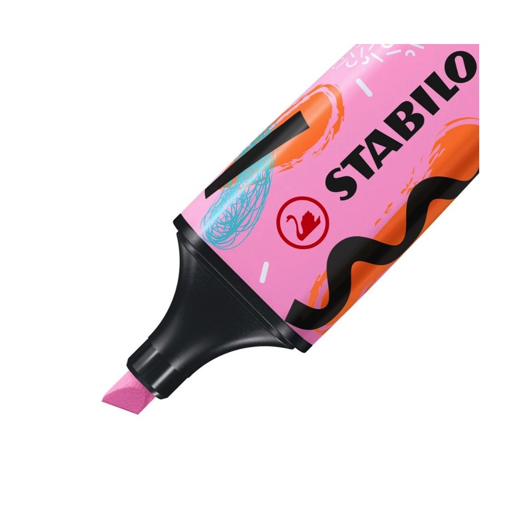 Zakreślacz Boss Original Pastel Ju Schnee - Stabilo - 158, fuksja