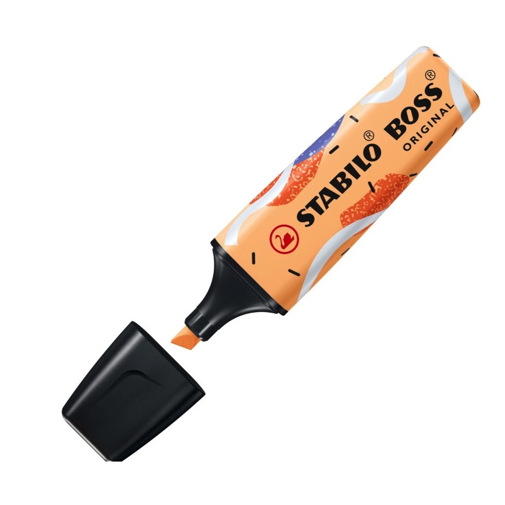Boss Original Highlighter Ju Schnee - Stabilo - 125, Soft Orange