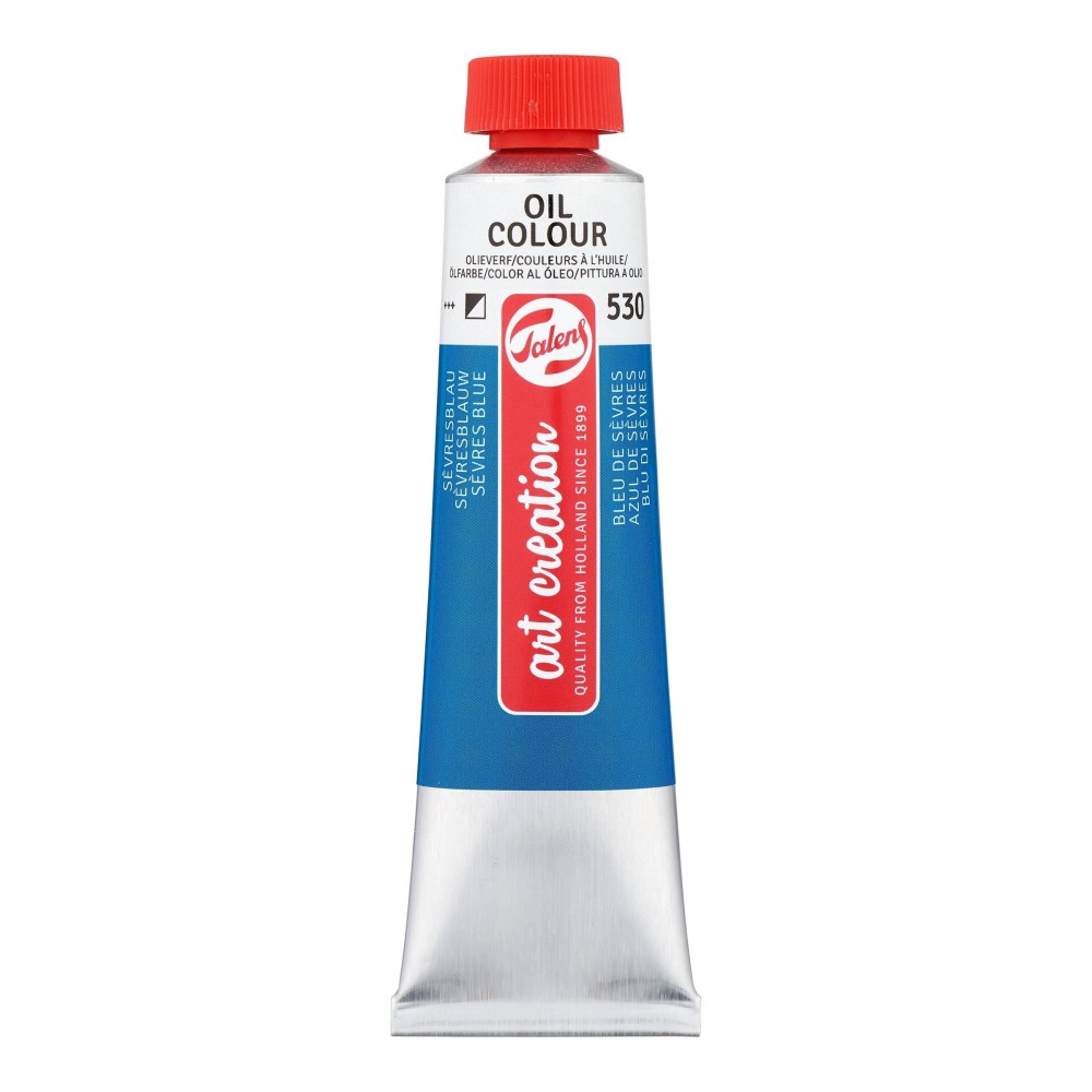 Oil colour paint - Talens Art Creation - 530, Sèvres Blue, 40 ml