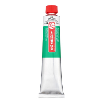 Oil colour paint - Talens Art Creation - 615, Emerald Green, 200 ml