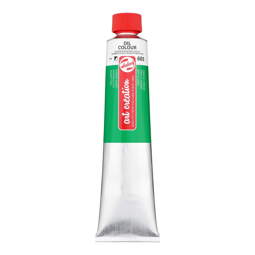 Oil colour paint - Talens Art Creation - 601, Light Green, 200 ml