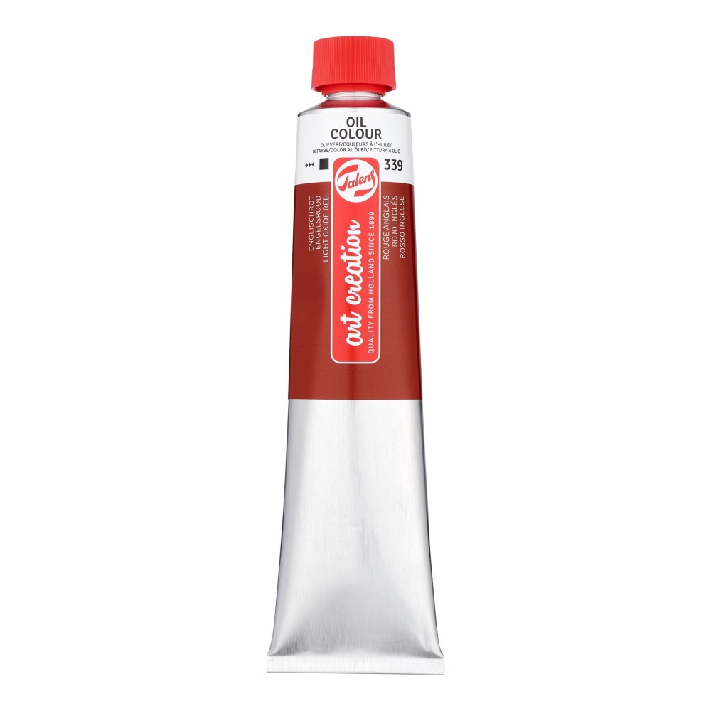 Farba olejna - Talens Art Creation - 339, Light Oxide Red, 200 ml