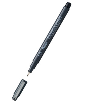 Pointliner calibrated fineliner - Pentel - black, 1 mm