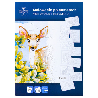 Zestaw do malowania po numerach - Koh-I-Noor - Zwierzęta