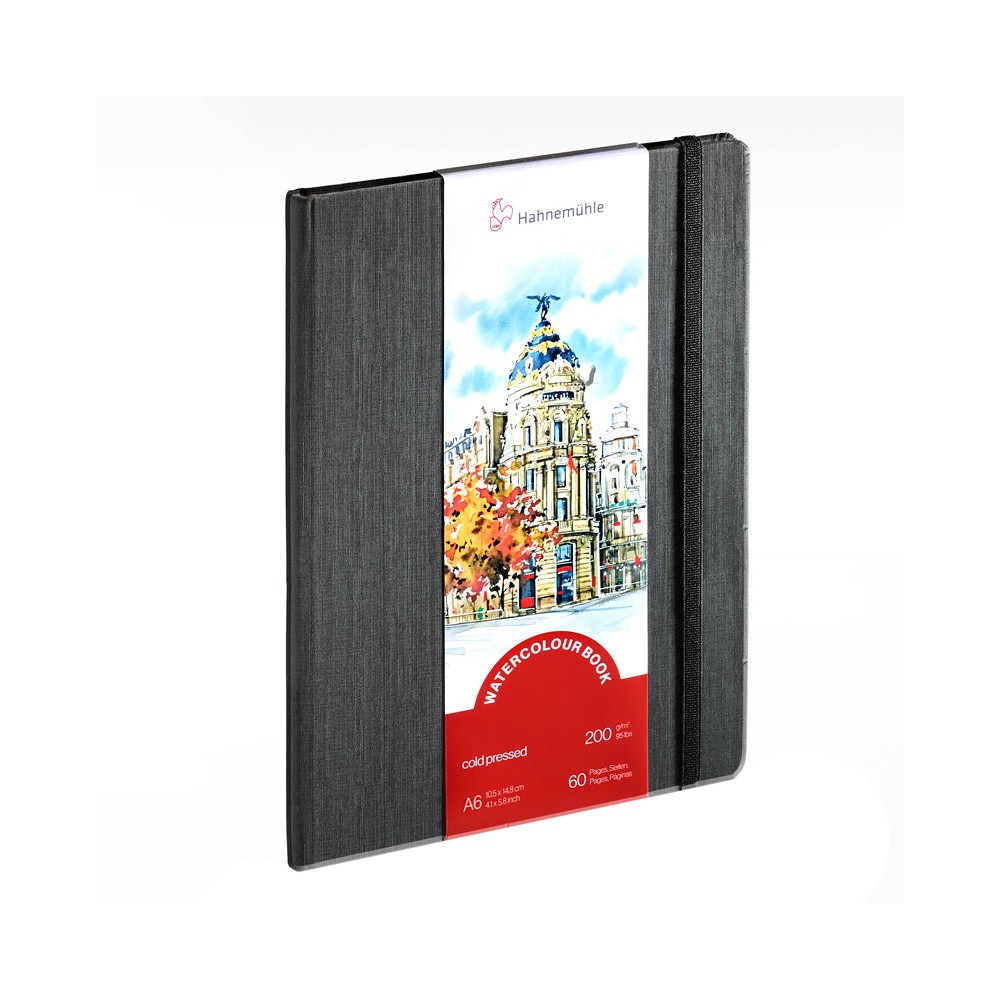 Watercolour Book - Hahnemühle - cold pressed, A6, 200 g, 60 pages