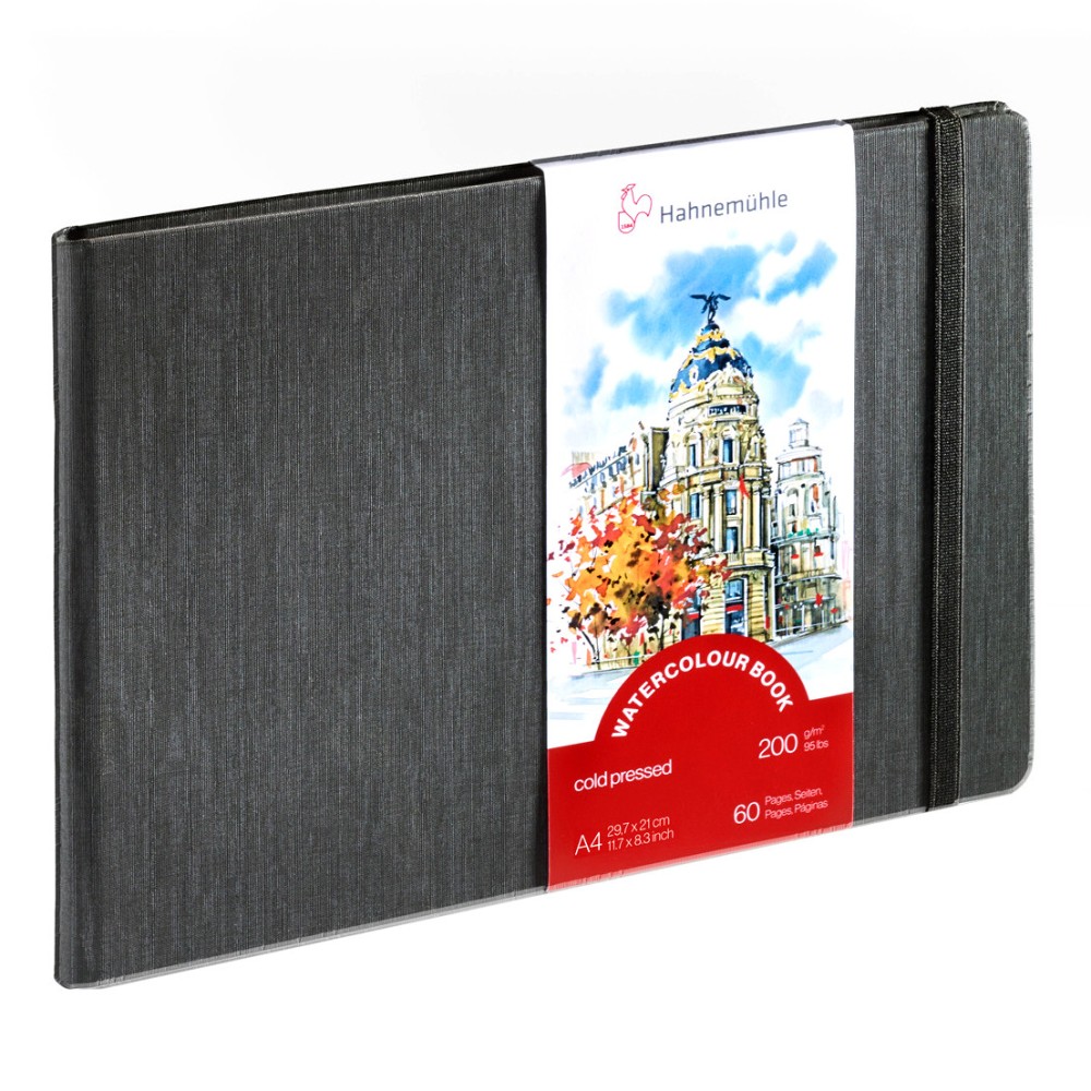 Watercolour Book - Hahnemühle - cold pressed, A4, 200 g, 60 pages