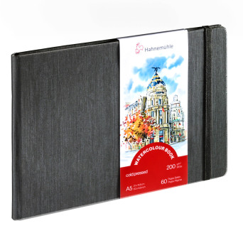 Watercolour Book - Hahnemühle - cold pressed, A5, 200 g, 60 pages