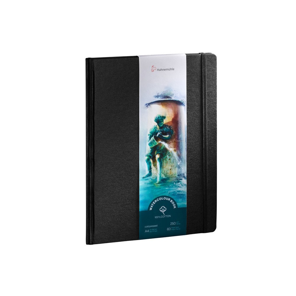 Szkicownik do akwareli Watercolour Book 100% Cotton - Hahnemühle - portrait, A4, 250 g, 30 ark.