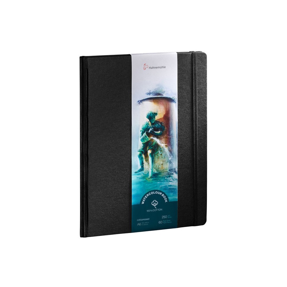 Watercolor Art Journal 100% cotton - Hahnemühle - portrait, A6, 250 g, 60 pages