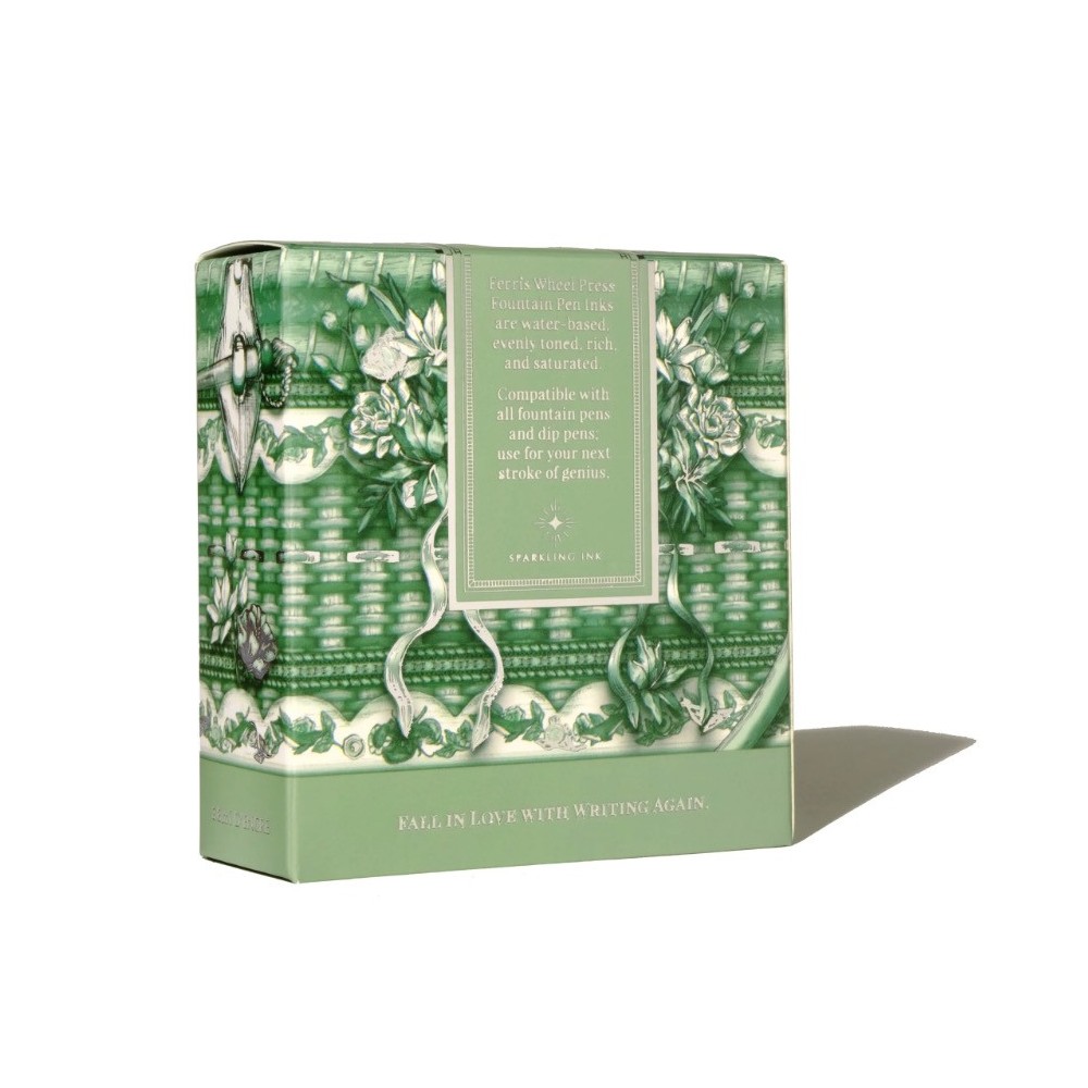 Calligraphy ink - Ferris Wheel Press - Hampton Harbour Sage, 38 ml