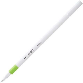 Emott fineliner - Uni - light green, 0,4 mm