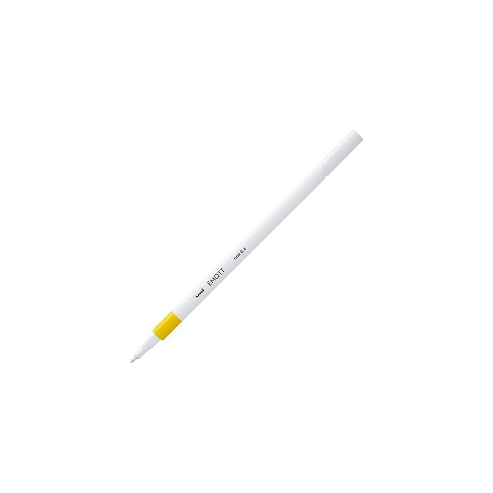 Cienkopis Emott - Uni - żółty, 0,4 mm