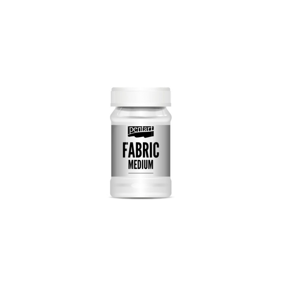 Medium do farb do tkanin i skór - Pentart - 100 ml