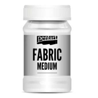 Medium do farb do tkanin i skór - Pentart - 100 ml
