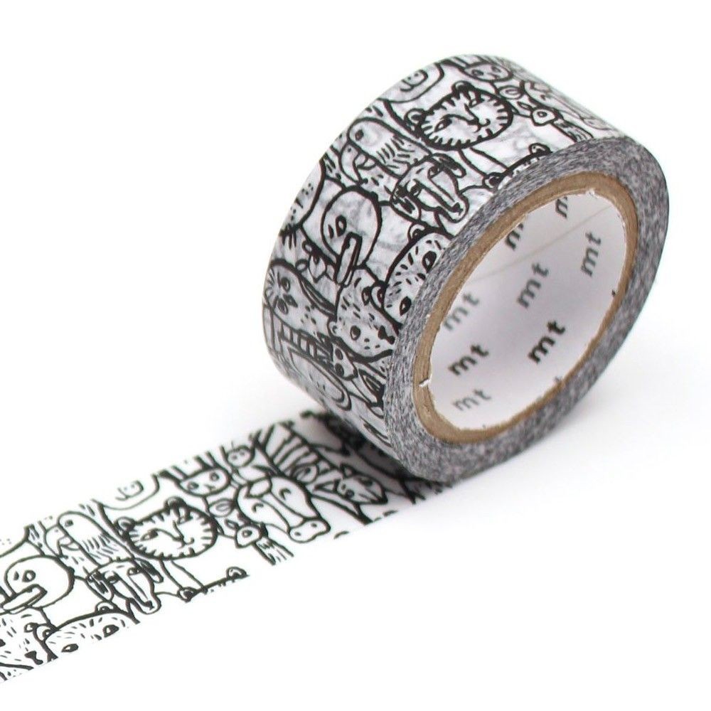 MT Masking Tape - Cup of Therapy Animals, 7 m