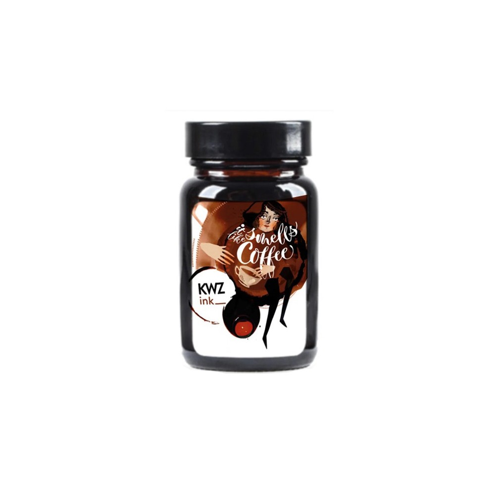 Atrament do piór wiecznych - KWZ Ink - It Smells Like Coffee, 60 ml