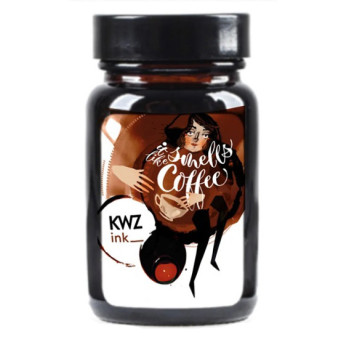 Atrament do piór wiecznych - KWZ Ink - It Smells Like Coffee, 60 ml