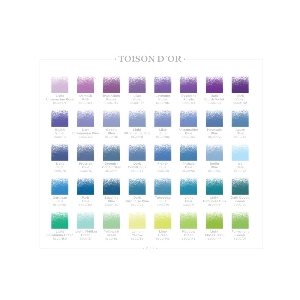 Pastele suche Toison D'or - Koh-I-Noor - 07, Permanent Green