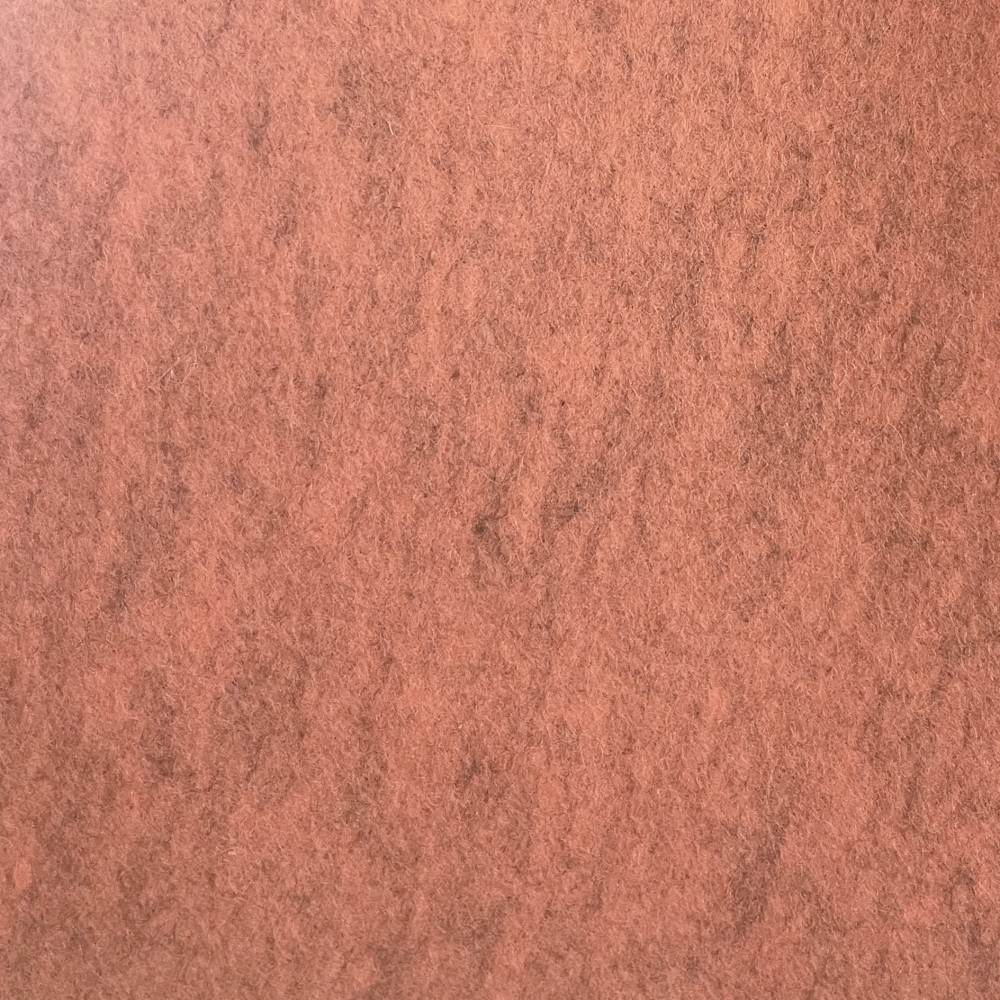 Filc wełniany A4 - melanżowy, łososiowy róż, 1 mm